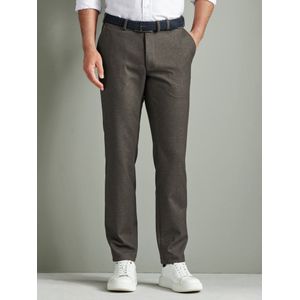 Flatfrontbroek Van Eurex by Brax bruin