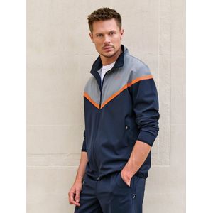 Joggingjack Van Authentic Klein blauw