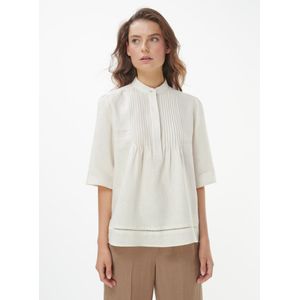 Blouse Van Peter Hahn beige