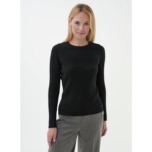 Trui ronde hals Van Peter Hahn zwart