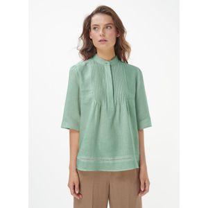Blouse Van Peter Hahn groen