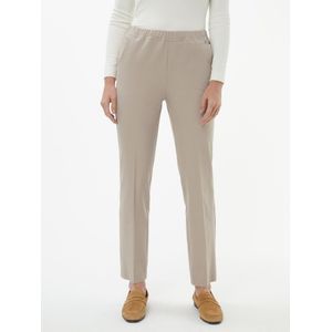 Comfortbroek model Jade elastische band Van Relaxed by Toni beige