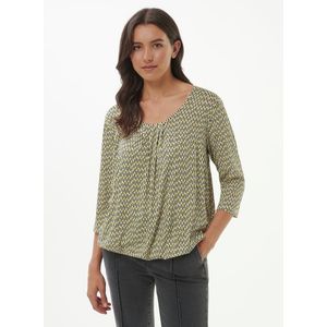 Shirt ronde hals Van Anna Aura wit