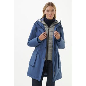 Functionele parka Van Green Goose blauw