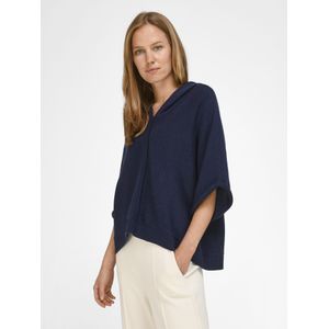 Trui capuchon en korte kimonomouwen Van include blauw