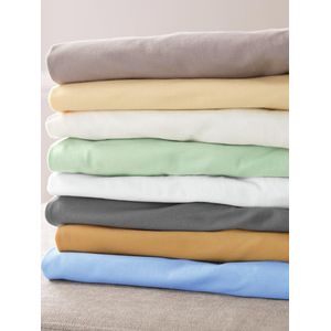 Getwijnd jersey-hoeslaken elastiek rondom Van Estella blauw