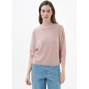 Trui ronde hals Van Peter Hahn roze
