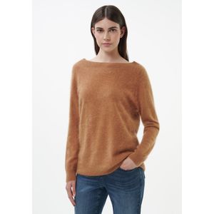 Trui boothals Van Peter Hahn bruin