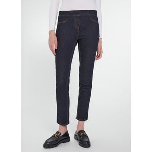 Enkellange jeans zonder sluiting Van Peter Hahn denim