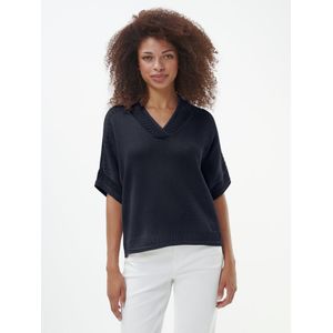 V-trui Van Peter Hahn blauw