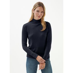 Trui ronde hals Van Peter Hahn blauw