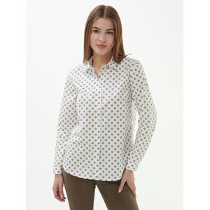 Blouse lange mouwen Van Hammerschmid wit