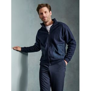 Fleece-vrijetijdsjack Van Authentic Klein blauw