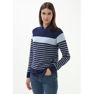 Trui ronde hals Van Peter Hahn multicolour