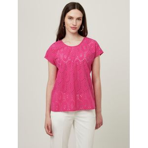 Blouse Van Peter Hahn pink