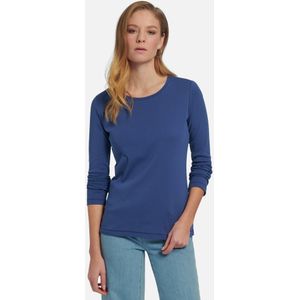 Shirt 100% katoen ronde hals Van Bogner blauw