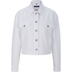 Spijkerjasje Van Riani wit