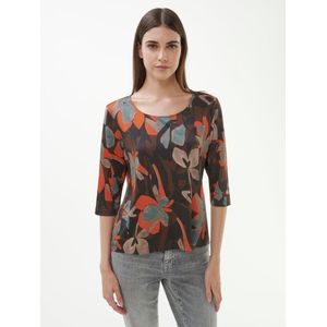 Shirt ronde hals Van Fadenmeister Berlin bruin