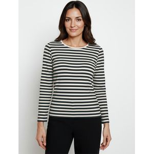 T-shirt ronde hals Van Peter Hahn beige