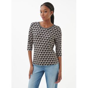 Shirt ronde hals Van BASLER multicolour