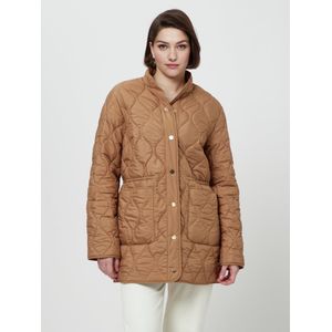 Gewatteerde jas Van Anna Aura bruin