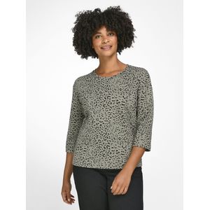 Sweatshirt aangeknipte 3/4-mouwen Van Emilia Lay groen