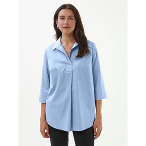 Blouse Van Anna Aura blauw