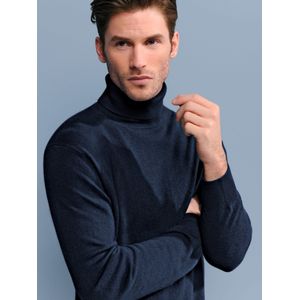 Trui 100% premium-kasjmier Van Peter Hahn Cashmere blauw