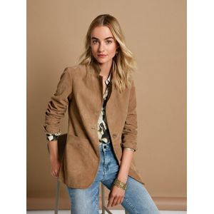 Leren blazer Van Fadenmeister Berlin bruin