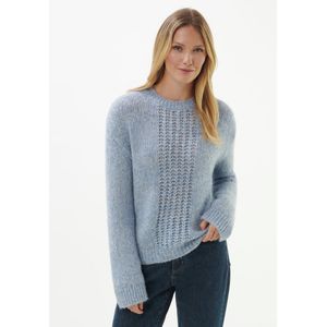 Trui ronde hals Van Peter Hahn blauw