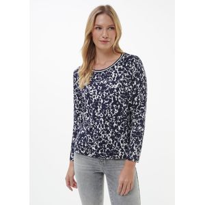 Shirt lange mouwen Van BASLER blauw