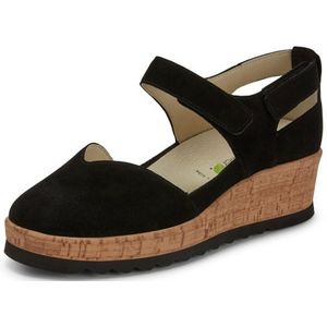 Platformsandaal Wiebke Van Waldläufer zwart