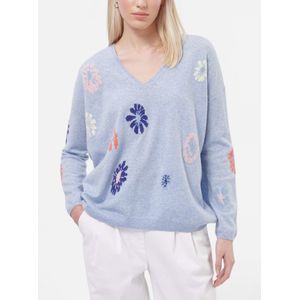 Trui V-hals Van Peter Hahn multicolour