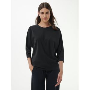 Shirt ronde hals Van Raffaello Rossi zwart