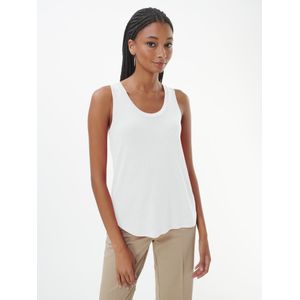 Top ronde hals Van Peter Hahn wit