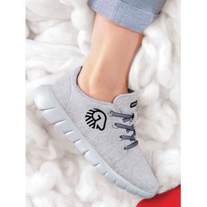 GIESSWEIN - Sneakers Laag - Grijs Gemêleerd / Zwart