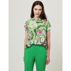 Blouse Van Peter Hahn groen