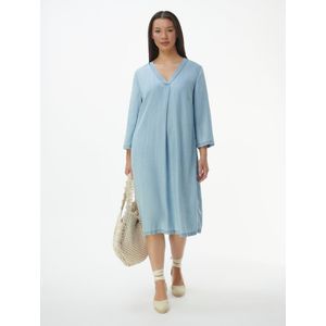 Slip-on denim jurk Van Emilia Lay denim