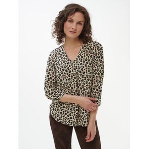 Blouse Van Peter Hahn beige