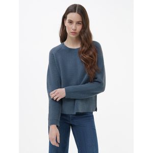 Trui ronde hals Van Peter Hahn blauw