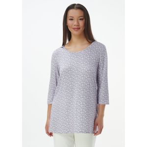 Shirt ronde hals en 3/4 mouwen Van Anna Aura paars
