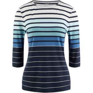 Iets getailleerd shirt ronde hals Van JOY Sportswear blauw