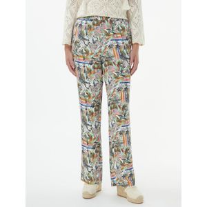 Broek Van Emilia Lay wit