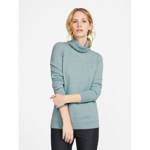 Coltrui 100% kasjmier lange mouwen Van Peter Hahn groen