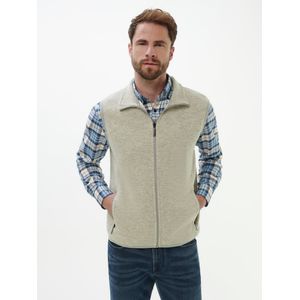 Mouwloos outdoorvest Van Peter Hahn beige