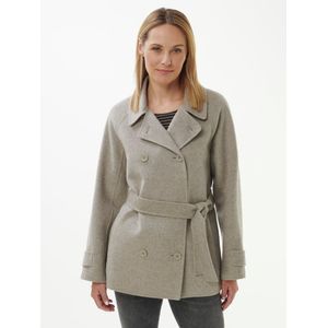 Korte trenchcoat Van Peter Hahn beige