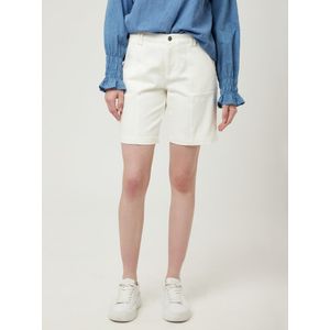 Jeansshort Van DAY.LIKE wit