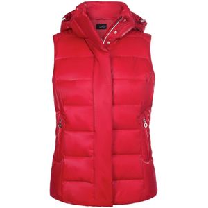 Watté-bodywarmer capuchon Van Looxent pink