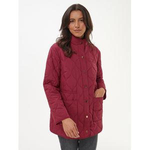 Gewatteerde jas Van Anna Aura rood