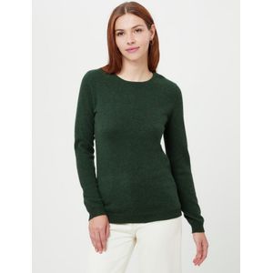 Trui 100% kasjmier ronde hals Van Peter Hahn groen
